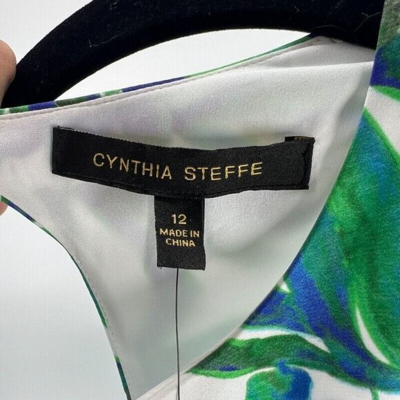 Cynthia Steffe Sydney Printed Dress Floral Maxi Summer Women's Size 12 New NWT - Picture 5 of 10